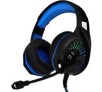 Casque Gamer Filaire Jack 3.5mm avec Micro Réglable Lumière RGB GM6020 LinQ Noir