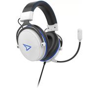 Steelplay HP-52, Casque Gaming Filaire avec Micro Omnidirectionnel, Flexible et détachable, Son 3D, Compatible PS5, PS4, Switch, PC, Mac, Xbox, Smartphone, Blanc
