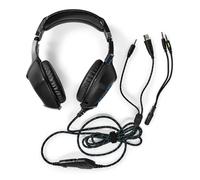 Casque Gamer Filaire Stéréo USB-A avec Télécommande Intégrée Noir