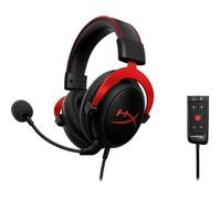HyperX Casque gaming Cloud II Noir et rouge Multicolore G