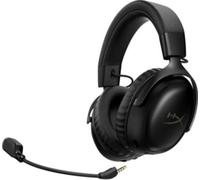 HyperX Cloud III S - Casque de Jeu sans Fil multiplateforme 2,4 GHz Bluetooth - Autonomie jusqu'à 120 Heures - 2,4 GHz - Pilote d'inclinaison de 53 mm - Microphone Amovible de 10 mm - Noir