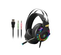 Casque Gamer K3 RGB - Stéréo Filaire 3,5mm avec Micro - Compatible PC & Ordinateur Portable