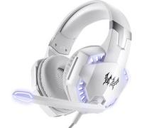Casque Gamer KOTION EACH G2000 RGB Filaire - Blanc