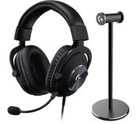 Logitech Casque gaming filaire G Pro X avec repose-casque Noir