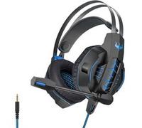 Casque gamer OVLENG OV-P20 noir avec micro - Haut-parleur 40mm - Contrôle du volume - Pour PC, Mac & consoles G