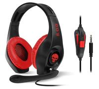 Casque Gamer PC et multimédia SWITCH Tour d'oreille + Microphone + Connecteurs 3,5 mm Basse puissantes HQ