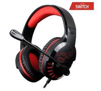 Casque Gamer PC SWITCH et multimédia Tour d'oreille + Microphone + Connecteurs 3,5 mm Basse puissantes HQ