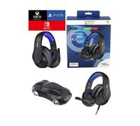 CASQUE GAMER PRO NINTENDO SWITCH XBOX X/S PC PRO-SH3 BLEU SWITCH EDITION GAMING + SOURIS PORSHE