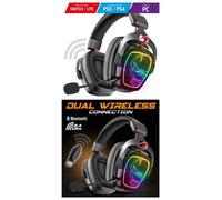 Casque Gamer Sans fil Bluetooth RGB XPERT H1500 7.1 Virtual Surround compatible PC SWITCH-PS5 - PS4