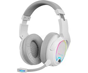 Casque Gamer sans fil Mars Gaming MHW-100 RGB (Blanc)