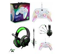 Casque Gamer - SPIRIT OF GAMER - PRO H3 - Compatible Xbox One/S/X/PC - Microphone Omnidirectionnel - LED RGB