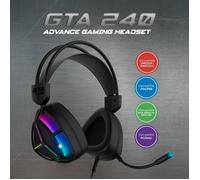 Advance - casque gamer advance gta 240 rgb stéréo 2.0