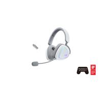 ASUS ROG Delta II White - Casque Gaming sans Fil (Équipement Officiel de Team Vitality, connectivité tri-Mode, ROG Speednova, membranes de 50mm, jusqu'à 110 Heures d'autonomie de Batterie, 315g)