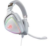 Casque Gaming - ASUS - ROG Delta White Edition - USB-C - Hi-Fi ESS Quad-DAC - Boom Mic