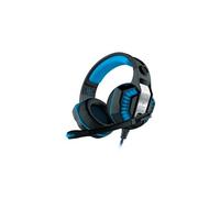 Casque Gaming Berserker Freyr Jack 2X3.5 mm -USB(LED) Noir et Bleu