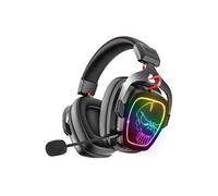 Casque Gaming Bluetooth Sans Fil RGB vec Micro Réducteur de Bruit Compatible PS5, PS4, Switch, PC & Mac Technologie Wireless 2.4 GHz Son Audio