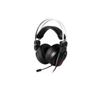 Casque gaming Cooler Master MH751 Noir - son 40 mm équilibré, micro perche omnidirectionnel, confort premium, câble et micro détachables