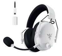 Razer BlackShark V3 - Casque sans Fil pour l’Esport - Haut-parleurs en Titane de 50mm - Micro HyperClear Amovible - THX Spatial Audio - Wireless 2,4Ghz & Bluetooth - Profils FPS - PC/Mac | Blanc