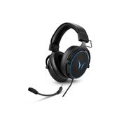 Casque Gaming ERAZER Mage P20 - RGB - Câble 240 cm - Micro flexible et amovible - Circum-aural (englobe les oreilles)