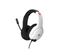 Turtle Beach Casque gaming filaire Airlite Fit Blanc/Noir pour Nintendo Switch(2, Lite, Modèle OLED)