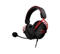 HyperX Casque Gamer filaire Cloud Alpha – Circum-aural, micro amovible, jack 3,5 mm – Noir/Rouge