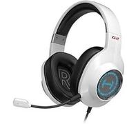 Casque Gaming Filaire Edifier G2II pour PC et PS4 avec Son Surround 7.1, Microphone à Réduction de Bruit, Éclairage RGB, Haut-Parleurs 50mm, Compatible Mac et Ordinateur de Bureau - Blanc