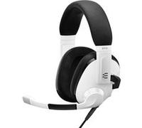 EPOS Audio Casque gamer H3 – Fermé, Plug & Play, Micro réduction du son – Blanc