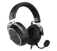 Casque Gaming Filaire HATOR HYPERGANG 3 Hi-Res Noir - Connecteurs USB Type-C/Type-A & 3.5mm - Fréquence 10-44000 Hz - Impédance 32 Ohm - Micro Unidirectionnel Amovible
