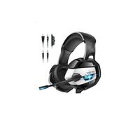 Casque Gaming Filaire Headset ONIKUMA K5 pour PC PS4 Switch - Couleur Noir