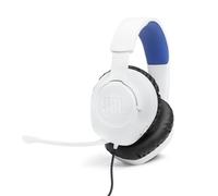 Casque Gaming filaire JBL Quantum 100P Blanc pour PS5 PS4 Switch Xbox PC Mac