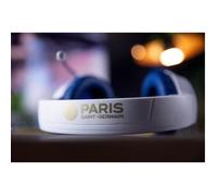 Konix Casque gaming filaire PSG Micro 45° Câble 1,5 m Jack 3,5 mm Blanc et bleu