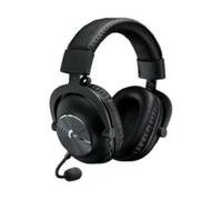 Casque Gaming filaire Logitech G Pro X avec repose casque Noir Noir A