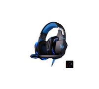 Casque PC Non renseigné Casque gaming filaire ONIKUMA G2000 pour PC/PS4/Xbox/Switch-couleur noir et bleu