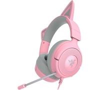 Razer Casque filaire Kraken Kitty V3 X – Micro cardioïde HyperClear, 40mm, Quartz