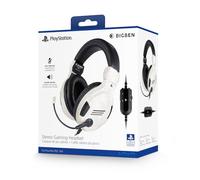 Casque Gaming Filaire stéréo, licencié Sony, pour PS4,PS5 (Blanc)