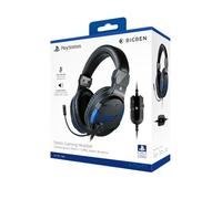Bigben Interactive Micro-casque gaming stéréo pour PS4, PC, Mac et appareils mobiles Noir