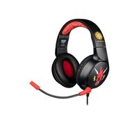 Casque gaming filaire supra-auriculaire KONIX Stranger Things 3,5 mm Micro flexible, câble 1,5 m, noir