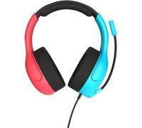 Casque gaming filaire - TURTLE BEACH - TBS-8002-25 - Airlite Fit - Sous licence officielle de Nintendo Switch - Bleu fluo et rouge