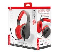 Casque Gaming - FREAKS & GEEKS - SPX-300 - Rouge - Universel - Filaire