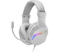 Casque Gaming - Mars Gaming - MH122 - Blanc - Intra-auriculaire - Microphone intégré