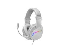 Casque Gaming FRGB Rainbow Over-Ear MH122 Blanc Microphone Professionnel