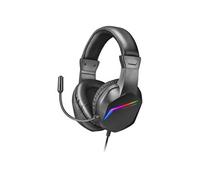 Casque Gaming FRGB Rainbow Over-Ear MH122 Noir Microphone Professionnel
