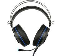 Konix Mythics PS-U700 Casque gaming filaire 7.1 pour PS4 – 50 mm, microphone, USB, 1,8 m – Noir/Bleu