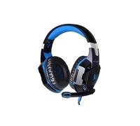 Casque audio GENERIQUE Casque Gaming KOTION EACH G2000 Basses profonde Stéréo Microphone - Blue