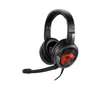 Casque gaming MSI Immerse GH30 filaire 40 mm pliable micro détachable noir
