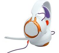 Casque gaming multiplateforme filaire JBL Quantum 250 Blanc et Orange Blanc