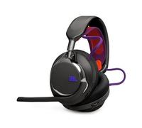 JBL Quantum 950 Casque Gaming sans Fil Bluetooth multiplateforme avec Son Spatial JBL Quantum et Suivi des mouvements, Micro Anti-Bruit, câble USB-C, 50 h d'autonomie, pièces remplaçables, Noir