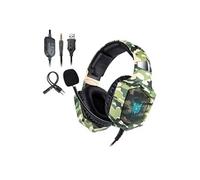 Casque gaming ONIKUMA K8 Filaire de Jeu Xbox One avec lumière LED RVB et Micro antibruit pour Nintendo Switch Xbox One S PC Smartphones