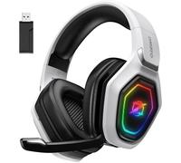 Casque Gaming - Ozeino - Sans Fil - 2.4GHz - Autonomie 30h - RGB