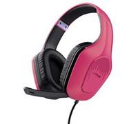 Trust GXT 415P Zirox Casque Avec fil Arceau Jouer Rose